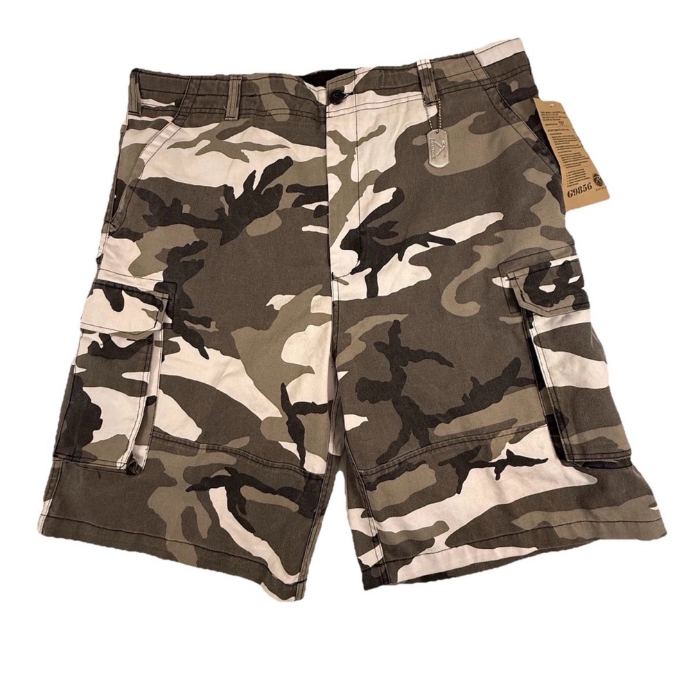 Rothco Men's City Camo Cargo Shorts Size XL NWT